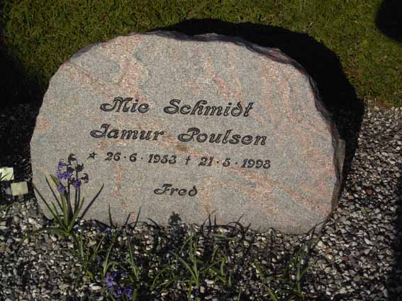 Billede af gravsten på Herning Vestre Kirkegård