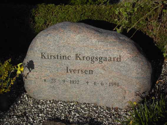 Billede af gravsten på Herning Vestre Kirkegård