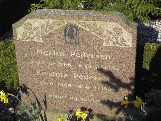 Billede af gravsten på Herning Vestre Kirkegård