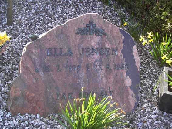 Billede af gravsten på Herning Vestre Kirkegård