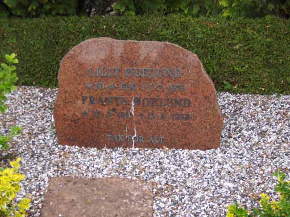 Billede af gravsten på Herning Vestre Kirkegård