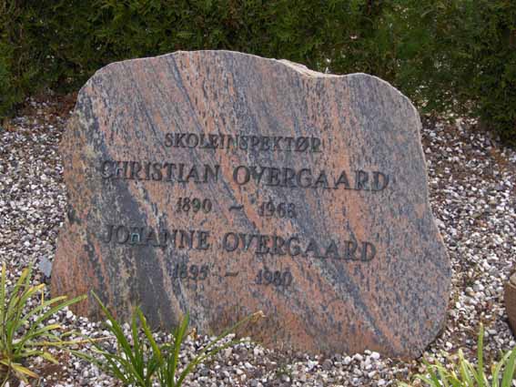 Billede af gravsten på Herning Vestre Kirkegård
