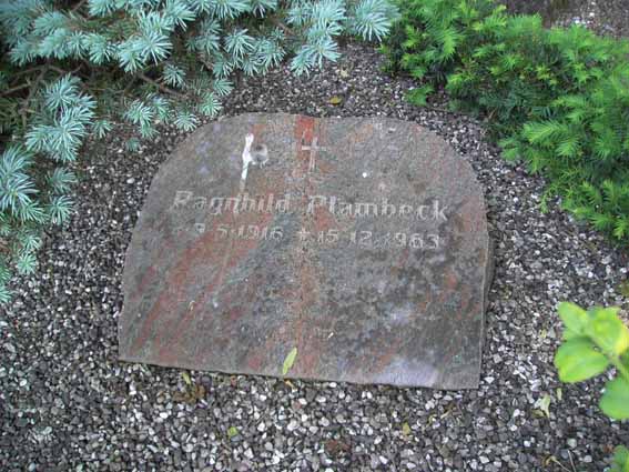 Billede af gravsten på Herning Vestre Kirkegård