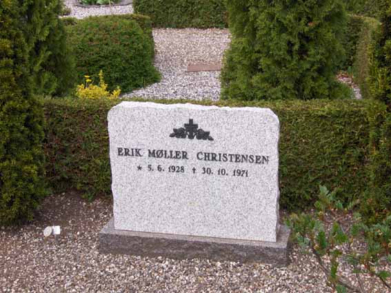 Billede af gravsten på Herning Vestre Kirkegård