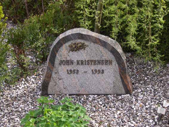 Billede af gravsten på Herning Vestre Kirkegård