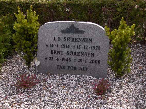 Billede af gravsten på Herning Vestre Kirkegård