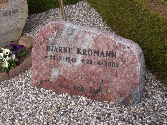 Billede af gravsten på Herning Vestre Kirkegård