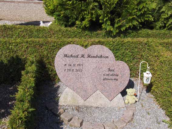 Billede af gravsten på Herning Vestre Kirkegård