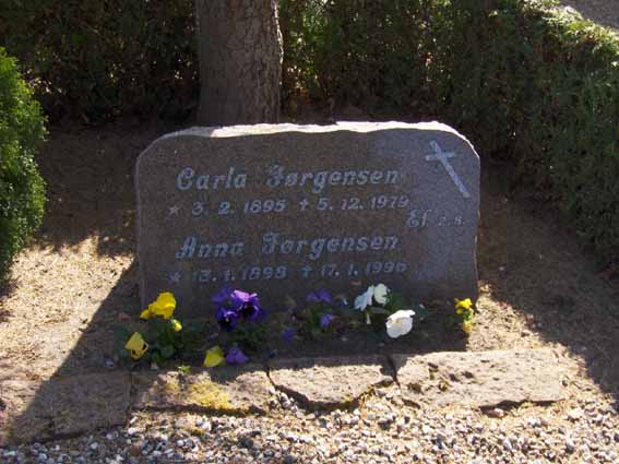 Billede af gravsten på Herning Vestre Kirkegård