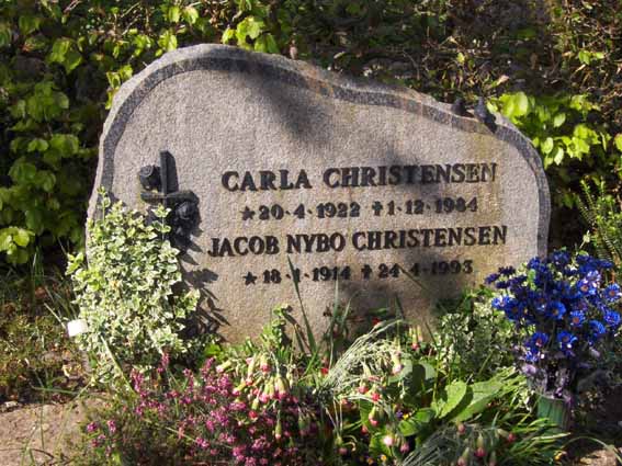 Billede af gravsten på Herning Vestre Kirkegård