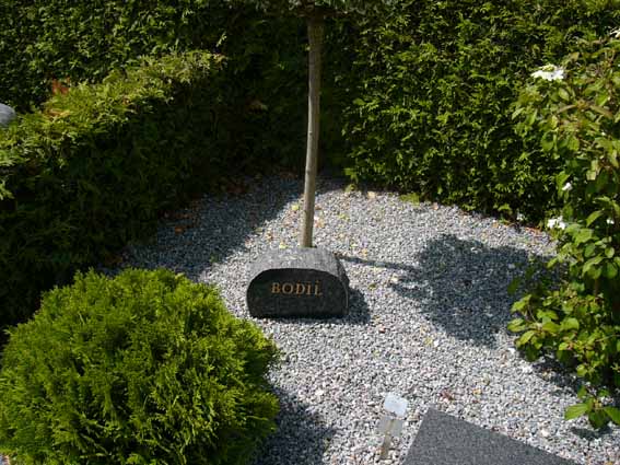 Billede af gravsten på Herning Vestre Kirkegård