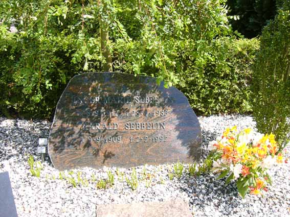 Billede af gravsten på Herning Vestre Kirkegård