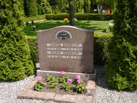 Billede af gravsten på Herning Vestre Kirkegård