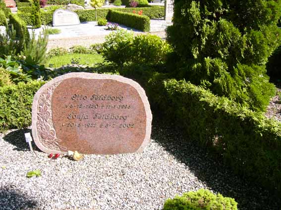 Billede af gravsten på Herning Vestre Kirkegård