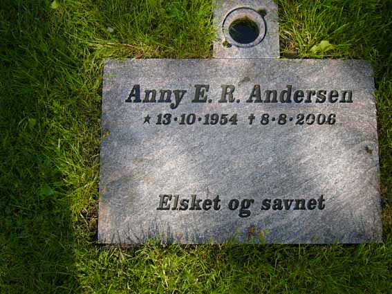 Billede af gravsten på Herning Vestre Kirkegård