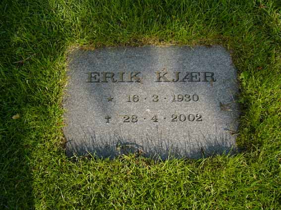 Billede af gravsten på Herning Vestre Kirkegård