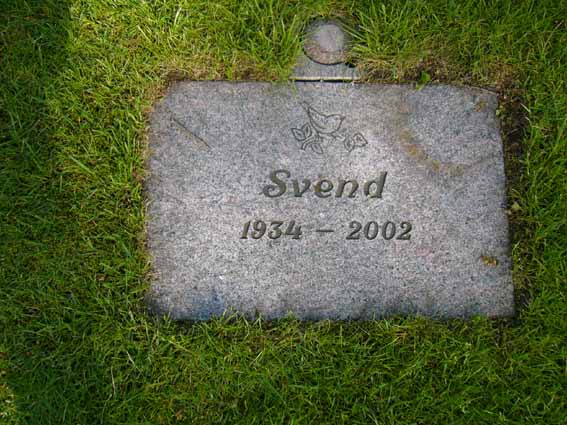 Billede af gravsten på Herning Vestre Kirkegård