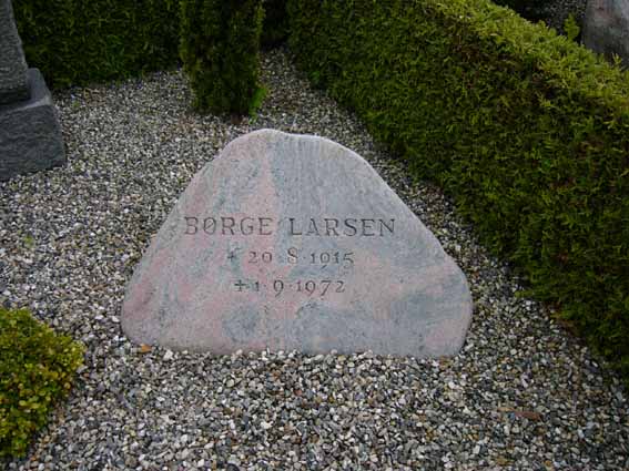 Billede af gravsten på Herning Vestre Kirkegård