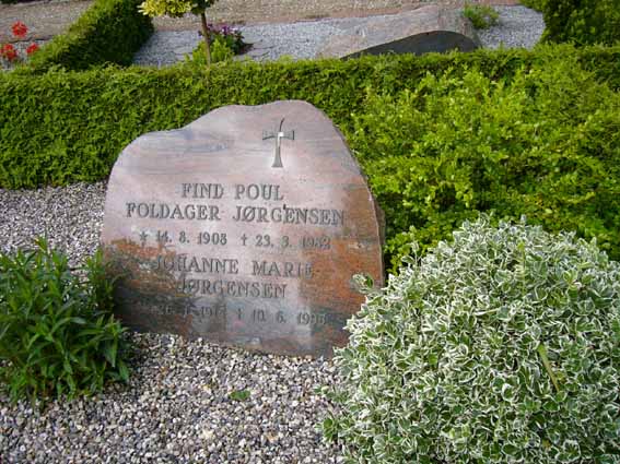 Billede af gravsten på Herning Vestre Kirkegård
