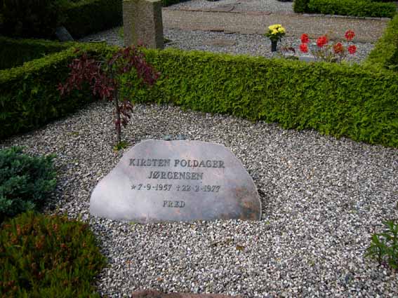 Billede af gravsten på Herning Vestre Kirkegård