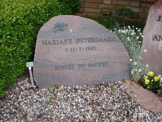 Billede af gravsten på Herning Vestre Kirkegård
