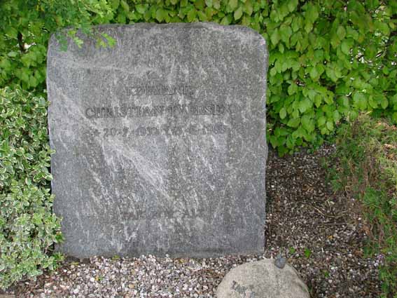 Billede af gravsten på Herning Vestre Kirkegård