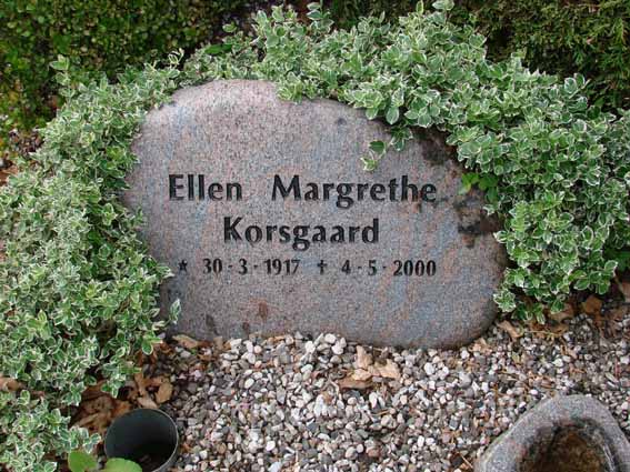 Billede af gravsten på Herning Vestre Kirkegård