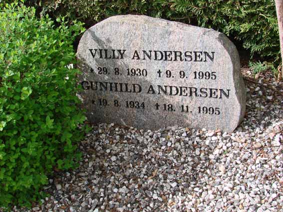 Billede af gravsten på Herning Vestre Kirkegård
