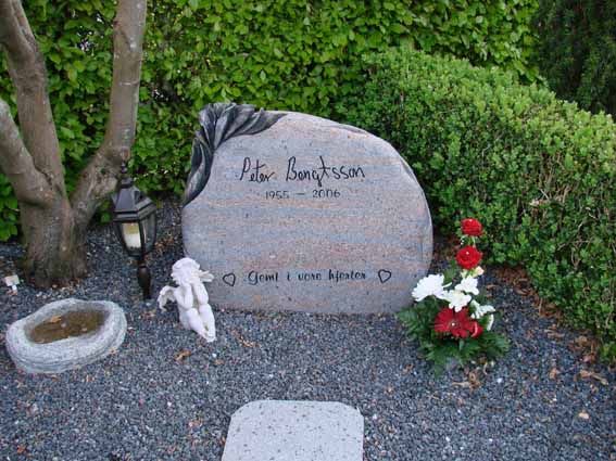 Billede af gravsten på Herning Vestre Kirkegård