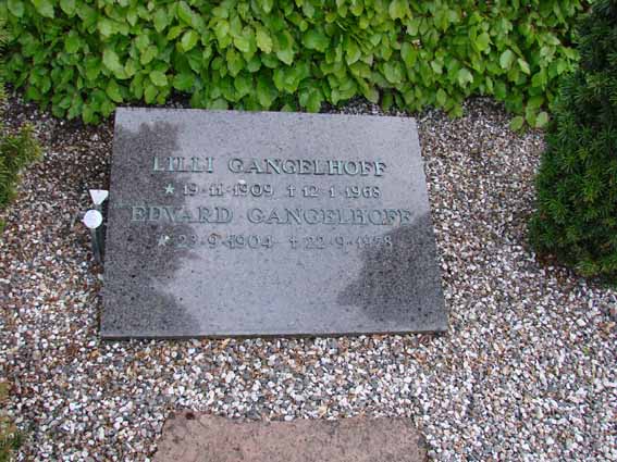 Billede af gravsten på Herning Vestre Kirkegård