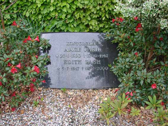 Billede af gravsten på Herning Vestre Kirkegård