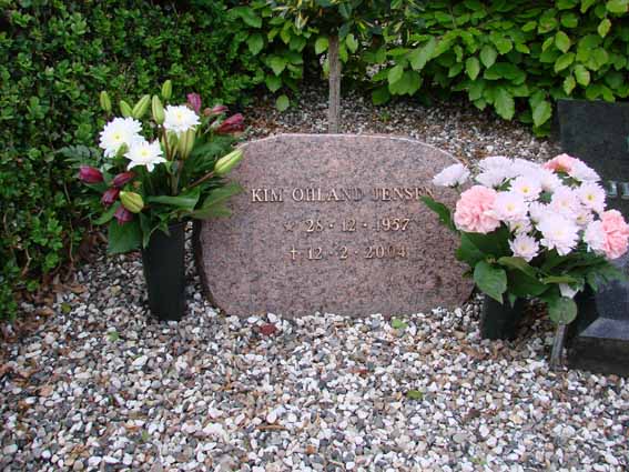 Billede af gravsten på Herning Vestre Kirkegård