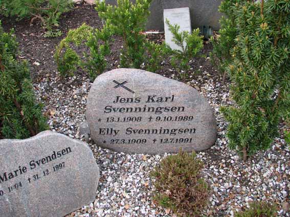 Billede af gravsten på Herning Vestre Kirkegård