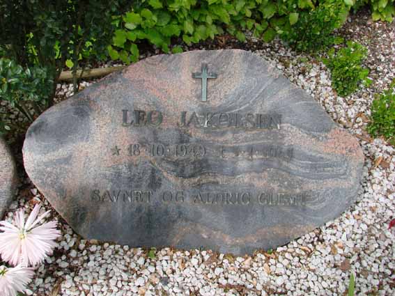 Billede af gravsten på Herning Vestre Kirkegård