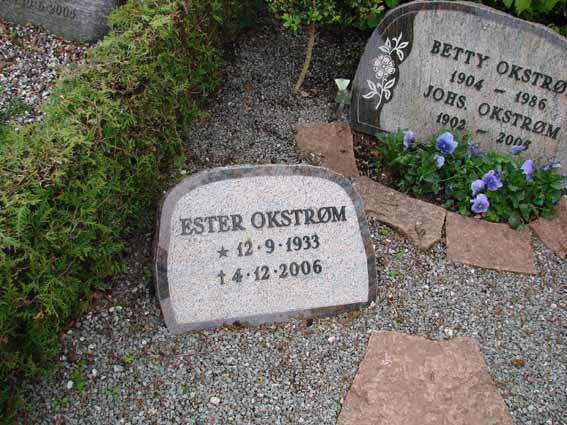 Billede af gravsten på Herning Vestre Kirkegård