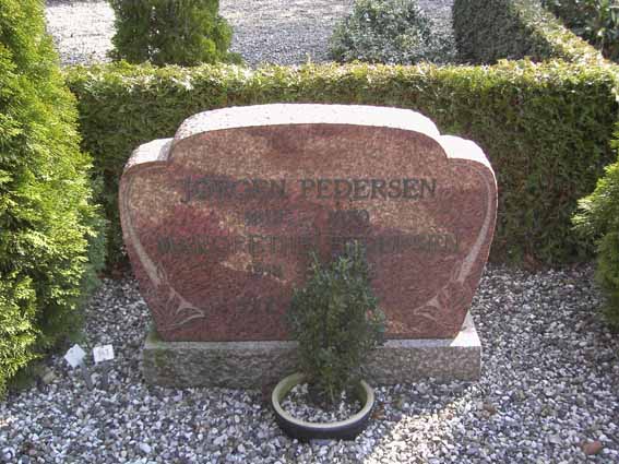 Billede af gravsten på Herning Vestre Kirkegård
