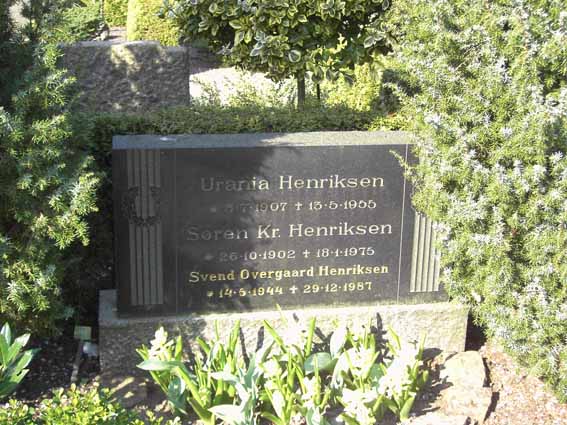 Billede af gravsten på Herning Vestre Kirkegård