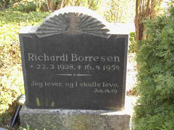 Billede af gravsten på Herning Vestre Kirkegård