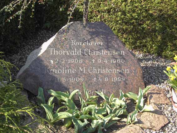Billede af gravsten på Herning Vestre Kirkegård
