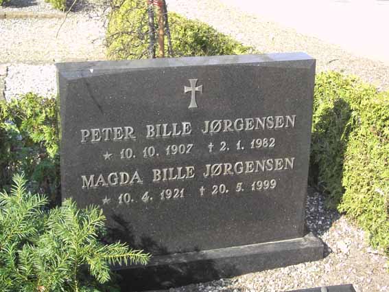 Billede af gravsten på Herning Vestre Kirkegård