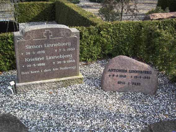 Billede af gravsten på Herning Vestre Kirkegård