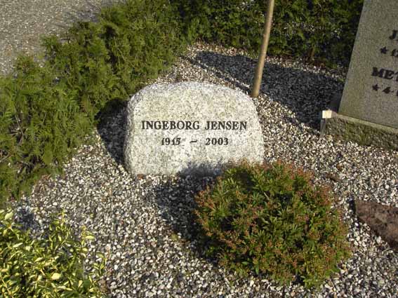 Billede af gravsten på Herning Vestre Kirkegård