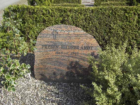 Billede af gravsten på Herning Vestre Kirkegård