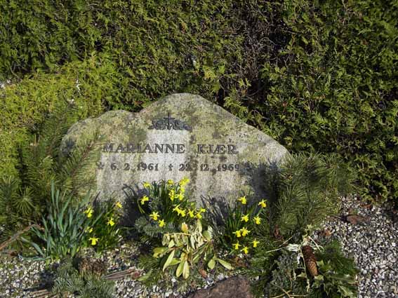 Billede af gravsten på Herning Vestre Kirkegård