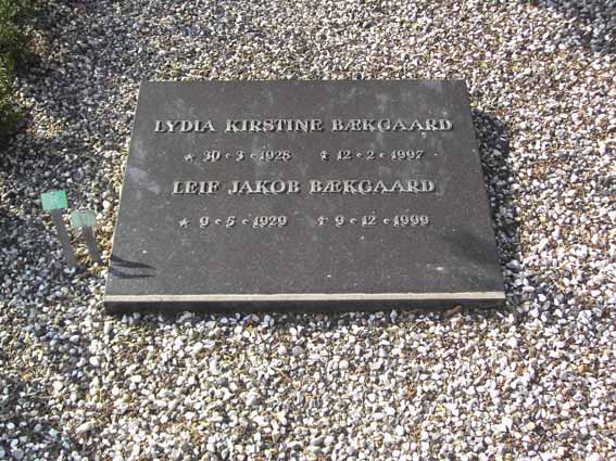 Billede af gravsten på Herning Vestre Kirkegård