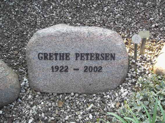 Billede af gravsten på Herning Vestre Kirkegård