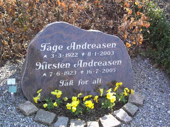 Billede af gravsten på Herning Vestre Kirkegård