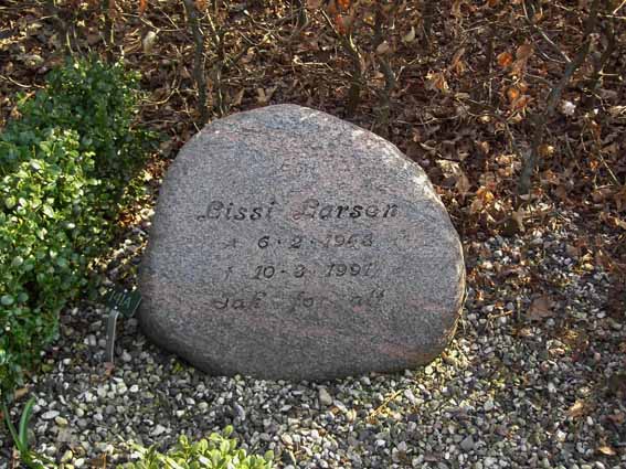 Billede af gravsten på Herning Vestre Kirkegård