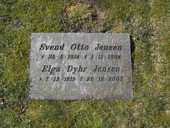 Billede af gravsten på Herning Vestre Kirkegård