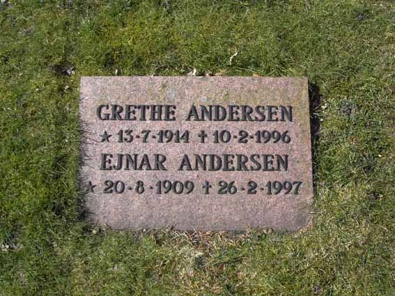Billede af gravsten på Herning Vestre Kirkegård